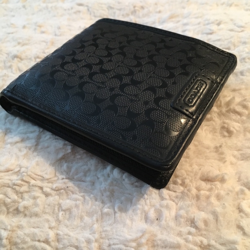 Men’s Black Coach Wallet